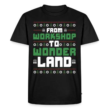 Carriage for the dental check-up Dental Ch - Men's Premium Organic T-Shirt - black - Front - Nico (187cm)