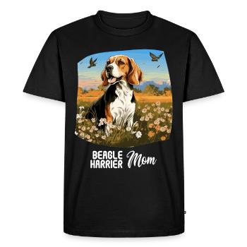 Busard Saint-Martin - T-shirt Premium bio Homme - noir - Devant - Nico (187cm)