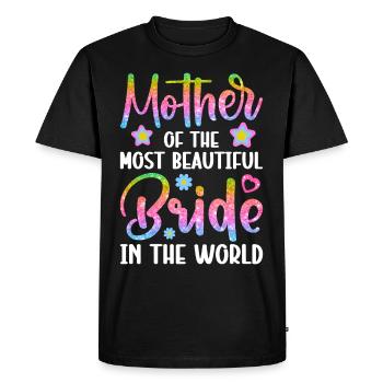 Douche nuptiale de mariage - T-shirt Premium bio Homme - noir - Devant - Nico (187cm)