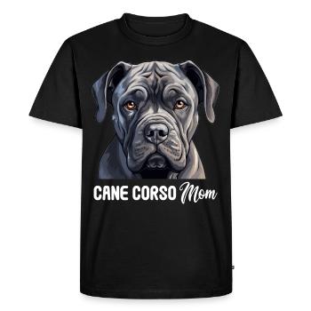 Dog Cane Corso - Men's Premium Organic T-Shirt - black - Front - Nico (187cm)
