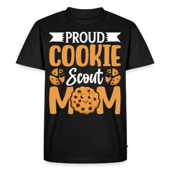 Marchand de biscuits - T-shirt Premium bio Homme - noir - Devant - Nico (187cm)