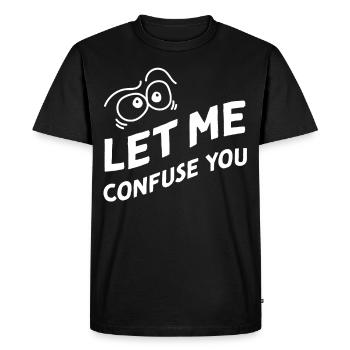 Magic Show Illusionist Trickster Card Magic - Men's Premium Organic T-Shirt - black - Front - Nico (187cm)