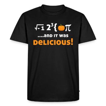 Des équations mathématiques amusantes et - T-shirt Premium bio Homme - noir - Devant - Nico (187cm)