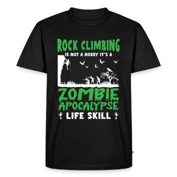 Zombie Apocalypse - Zombie Costume - Zombie - T-shirt Premium bio Homme - noir - Devant - Nico (187cm)