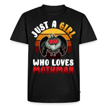 Cryptozoologie cryptide - T-shirt Premium bio Homme - noir - Devant - Nico (187cm)