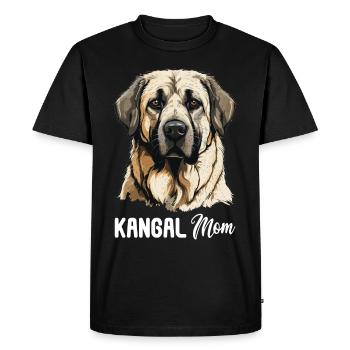 Kangal - T-shirt Premium bio Homme - noir - Devant - Nico (187cm)