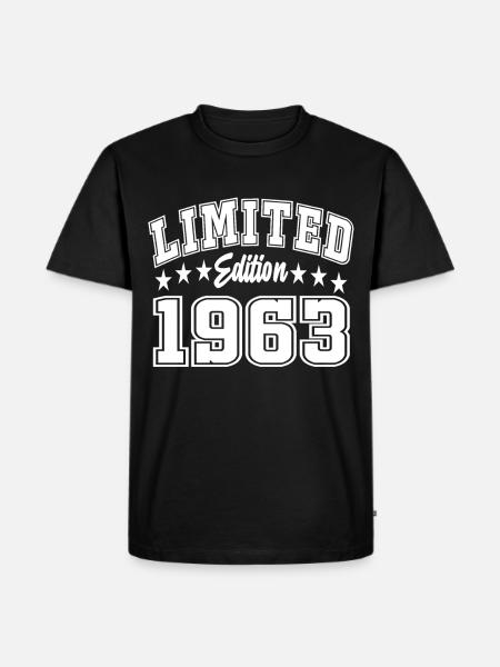 Édition limitée 1963 - T-shirt Premium bio Homme - noir