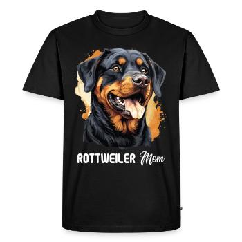 Rottweiler - Men's Premium Organic T-Shirt - black - Front - Nico (187cm)