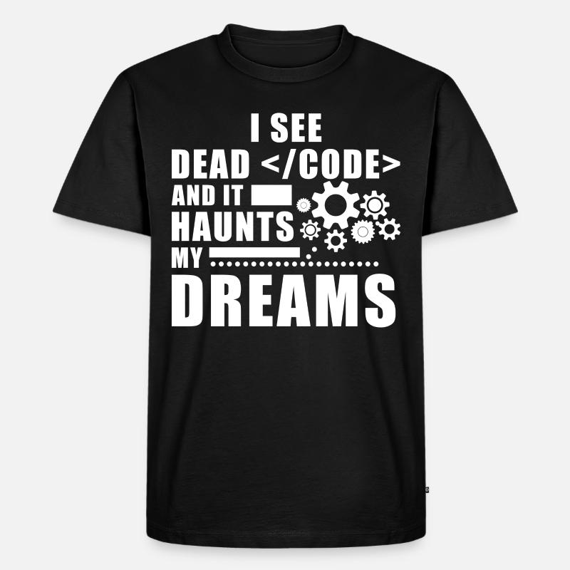 Programmer Saying Computer Science Programming - Männer Premium Bio T-Shirt - Schwarz