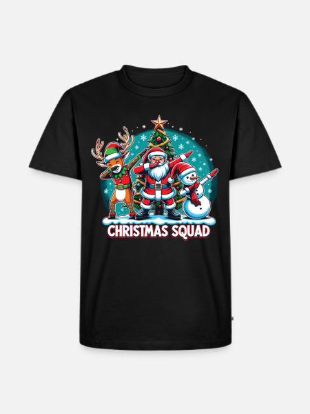 Christmas Squad - Men's Premium Organic T-Shirt - black