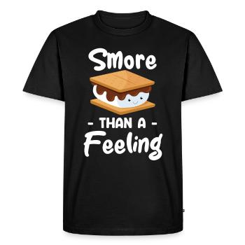 S’more Than A Feeling Glamping Adventures - T-shirt Premium bio Homme - noir - Devant - Nico (187cm)