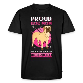 Boerboel Mom Dogs Dog Owner Gift - Men's Premium Organic T-Shirt - black - Front - Nico (187cm)