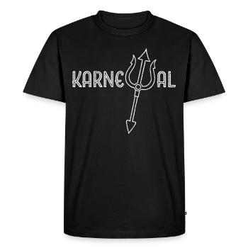 Carnaval de Cologne Carnaval Confettis Carnaval Fan - T-shirt Premium bio Homme - noir - Devant - Nico (187cm)