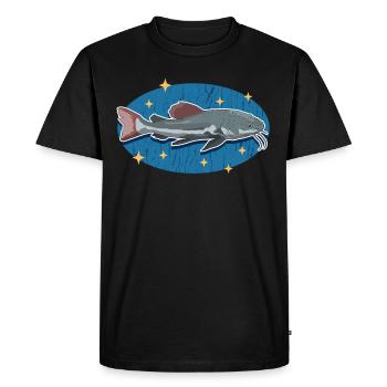 Catfish Fish Catfish Fishing Catfish Gift - Men's Premium Organic T-Shirt - black - Front - Nico (187cm)