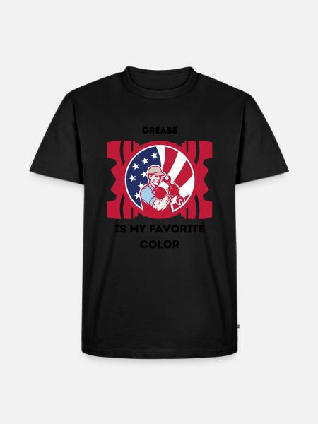 Mechanic funny sayings - Men's Premium Organic T-Shirt - black