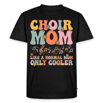 Groovy Chanteur Chanteur Choriste - T-shirt Premium bio Homme - noir - Devant - Nico (187cm)