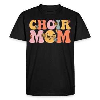 Groovy Chanteur Chanteur Choriste - T-shirt Premium bio Homme - noir - Devant - Nico (187cm)