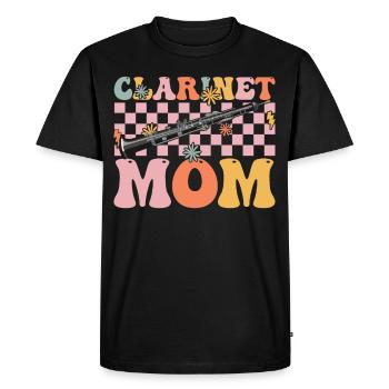 Clarinettiste groovy - T-shirt Premium bio Homme - noir - Devant - Nico (187cm)