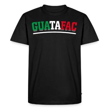 Hispanic Latino American Mexican Slang - Men's Premium Organic T-Shirt - black - Front - Nico (187cm)