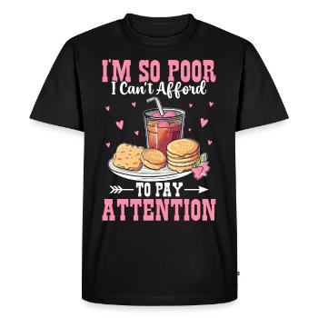 Funny Southern Slang - Men's Premium Organic T-Shirt - black - Front - Nico (187cm)