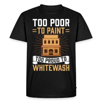 Funny Southern Slang - Men's Premium Organic T-Shirt - black - Front - Nico (187cm)