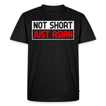 Américain d’origine asiatique des îles du Pacifique AAPI - T-shirt Premium bio Homme - noir - Devant - Nico (187cm)