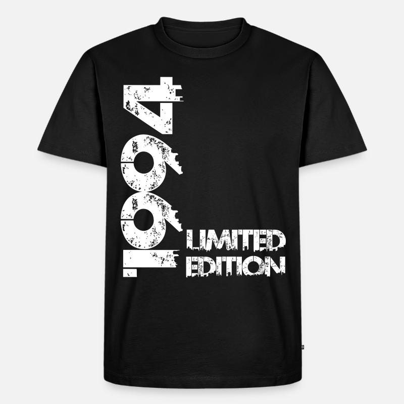 Limited Edition 1994 - Männer Premium Bio T-Shirt - Schwarz