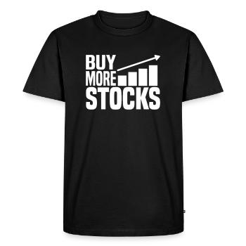 Acheter plus d’actions - T-shirt Premium bio Homme - noir - Devant - Nico (187cm)