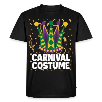 Karneval - Männer Premium Bio T-Shirt - Schwarz - Vorne - Nico (187cm)