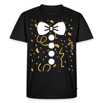 carnival - Men's Premium Organic T-Shirt - black - Front - Nico (187cm)