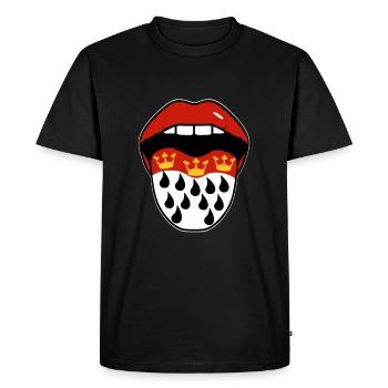 Carnaval - T-shirt Premium bio Homme - noir - Devant - Nico (187cm)