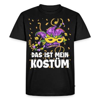 My Costume Carnival Mask Carnival - Men's Premium Organic T-Shirt - black - Front - Nico (187cm)
