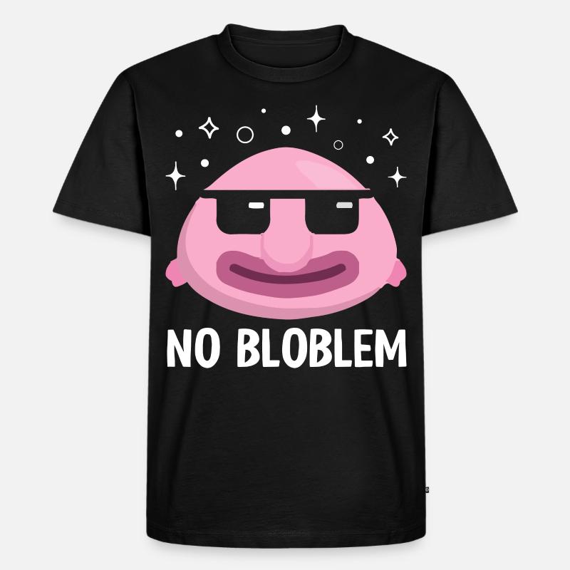 Funny Blobfish Sea Creature - Men's Premium Organic T-Shirt - black