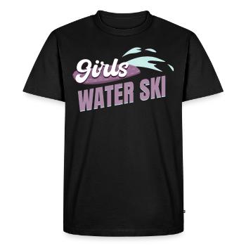 Skis nautiques pour filles Ski nautique Jet Ski pour filles - T-shirt Premium bio Homme - noir - Devant - Nico (187cm)