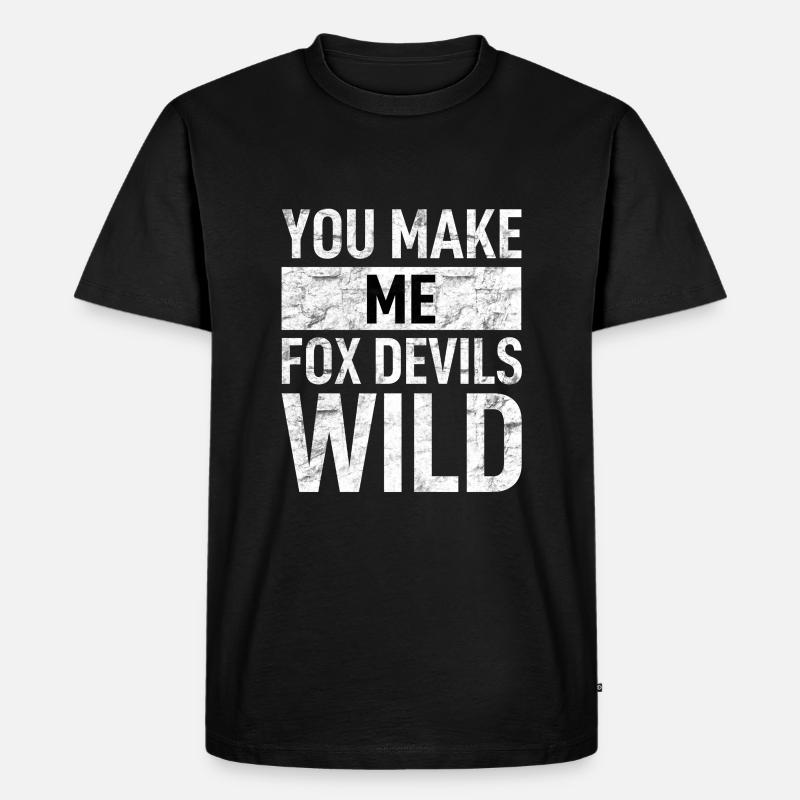 Denglisch - Männer Premium Bio T-Shirt - Schwarz