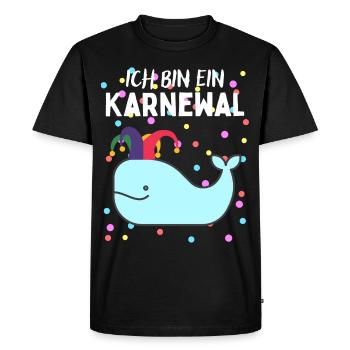 Karnewal - Lustiges Karneval Fasnacht Fasching - T-shirt Premium bio Homme - noir - Devant - Nico (187cm)