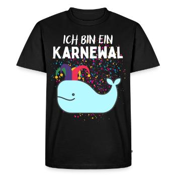 Karnewal - Lustiges Karneval Fasnacht Fasching - T-shirt Premium bio Homme - noir - Devant - Nico (187cm)
