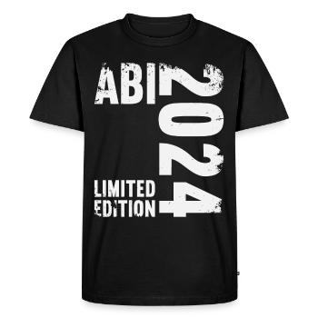 Abitur Jeunes Filles Abi Abitur 2024 - T-shirt Premium bio Homme - noir - Devant - Nico (187cm)