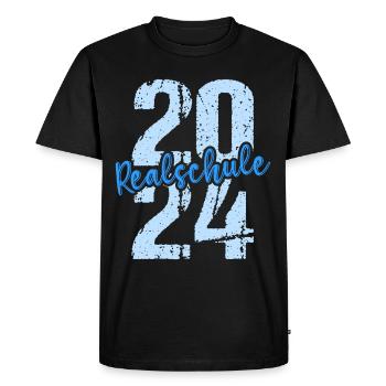 Lycée Jeunes Filles Lycée 2024 - T-shirt Premium bio Homme - noir - Devant - Nico (187cm)