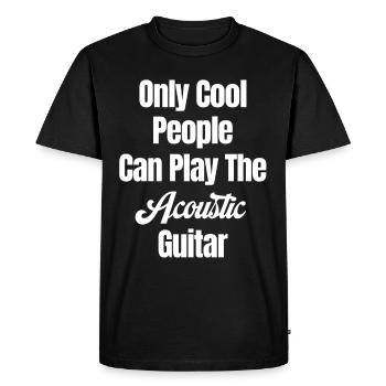 Seules les personnes cool peuvent faire le - T-shirt Premium bio Homme - noir - Devant - Nico (187cm)