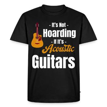 Ce n’est pas de la thésaurisation quand c’est un concert - T-shirt Premium bio Homme - noir - Devant - Nico (187cm)