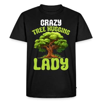 Environnementaliste et défenseur de l’environnement - T-shirt Premium bio Homme - noir - Devant - Nico (187cm)