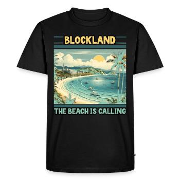 Boracay Philippines Vacances d’été Boaracay Beach - T-shirt Premium bio Homme - noir - Devant - Nico (187cm)