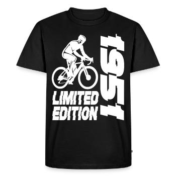 Édition limitée 1951 Édition limitée anniversaire - T-shirt Premium bio Homme - noir - Devant - Nico (187cm)