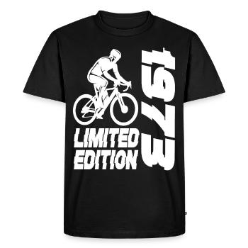 Édition limitée 1973 Édition limitée anniversaire - T-shirt Premium bio Homme - noir - Devant - Nico (187cm)