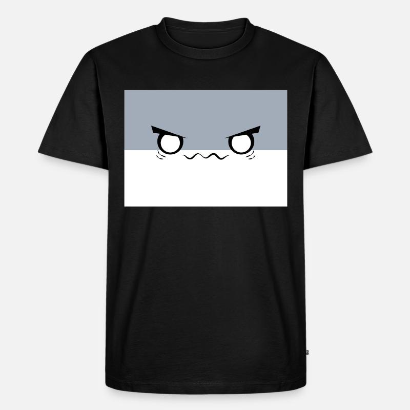 Sacambaspis Uralter Fisch Meme Dämonisch - Männer Premium Bio T-Shirt - Schwarz
