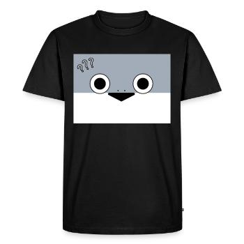 Sacambaspis Ancient Fish Meme Uncertain - Men's Premium Organic T-Shirt - black - Front - Nico (187cm)