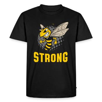 Bees Pun Beekeeper Bee Lover Inspiration - Men's Premium Organic T-Shirt - black - Front - Nico (187cm)