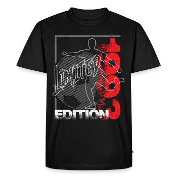 Édition limitée 1993 Édition limitée Football - T-shirt Premium bio Homme - noir - Devant - Nico (187cm)