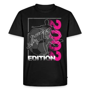 Édition limitée 2002 Édition limitée Football - T-shirt Premium bio Homme - noir - Devant - Nico (187cm)